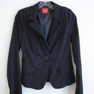 Black Button-Up Blazer
